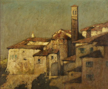 Assisi (oil on canvas)