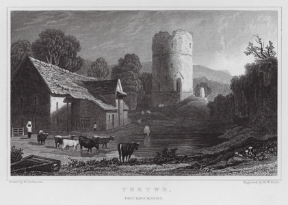 Tretwr, Brecknockshire (engraving)