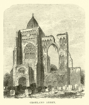 Croyland Abbey (engraving)