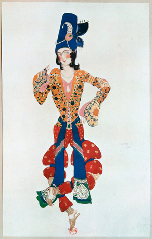 Costume for dancer Nijinsky in the ballet " Sheherezade ", performed during the …