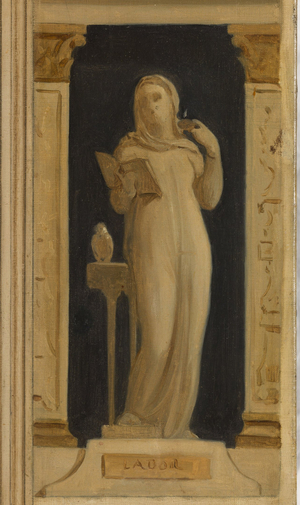 Sketch for the Sorbonne Chapel: Christ at the Tomb, between 1870 and 1875 (oil on canvas)