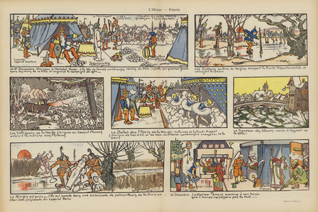 Illustration for Le Rire (colour litho)