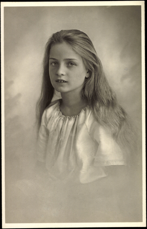 Photo Ak Princess Maria von Bayern Wittelsbach (b/w photo)