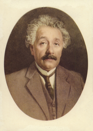 Albert Einstein (litho)