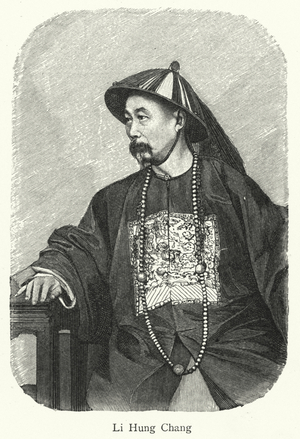 Li Hongzhang, Chinese general, politician and diplomat (litho)