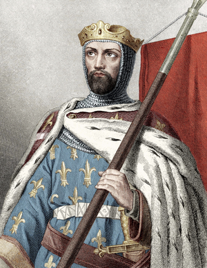 King Louis VII, 19thcentury (engraving)