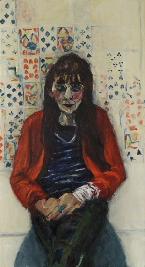 Actress-Playwrite, 2015 (oil on canvas)