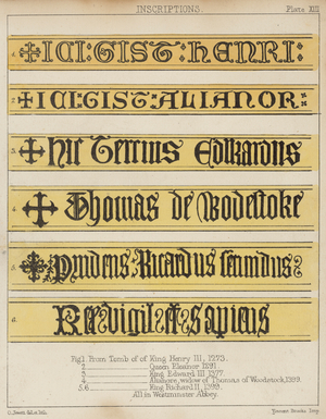 Inscriptions (colour litho)