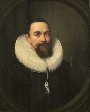 Portrait of Sir Pieter Courten, 1630 (oil on panel)