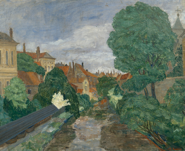 Canal in Brügge, 1906 (oil on canvas)
