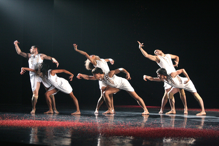 Infinity - performance by the Rambert Dance Company at Sadler's Wells. Choreography by Garry Stewart. Opened 14 November 2007.