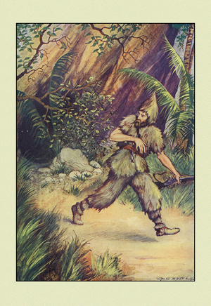 Robinson Crusoe, 1914 (lithograph)