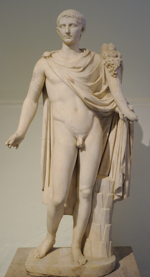 Mal figure, restored as emperor Augustus (63 BC-14 AD), 2nd century AD, Italy