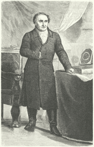Heinrich Friedrich Karl vom und zum Stein, Prussian statesman (engraving)