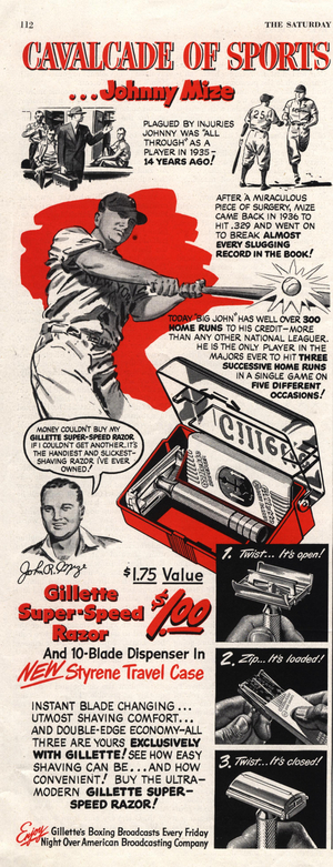 Gillette, 1940s (print)