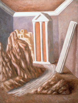 Greek Temple, 1928 (oil on canvas)