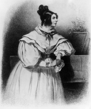 Laure Junot (1784-1838) duchess of Abrantes , wife of napoleonic general AndocheJunot, engraving