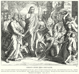 Christ's Entry into Jerusalem (engraving)