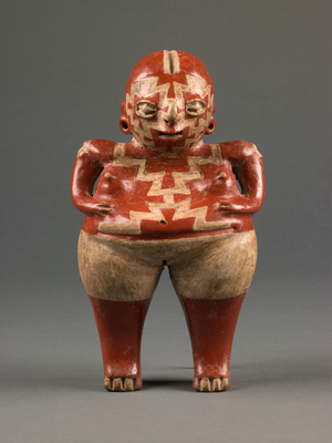 Female Figure, Late Formative period, c.500-0 BC (ceramic)