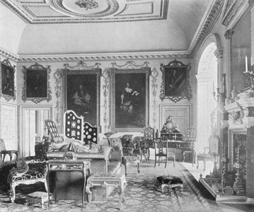The Second Drawing-Room (b/w photo)