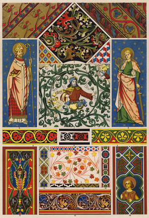 Gothic art (colour litho)