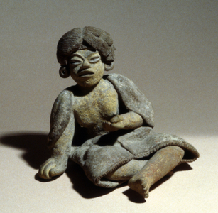 Veracruz Statuette, Classic period (ceramic)