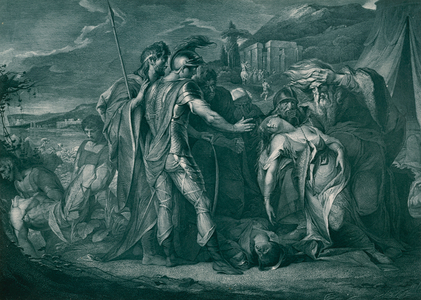 Shakespeare: King Lear, Act V, Scene 3 (litho)