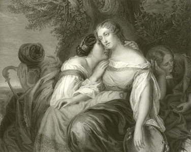 Jephthah's daughter (engraving)