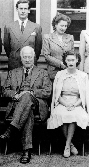 Princess Margaret of England, 1958 (b/w photo)