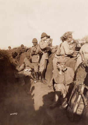 I. WK - Palestine Front - Turkish Position (photo)
