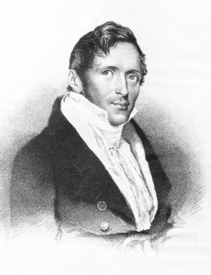 Singapore / Indonesia / Malaysia: An engraving of Sir Thomas Stamford Raffles ('Engraved by Thompson, from a Miniature in posession of Mr. Raffles')