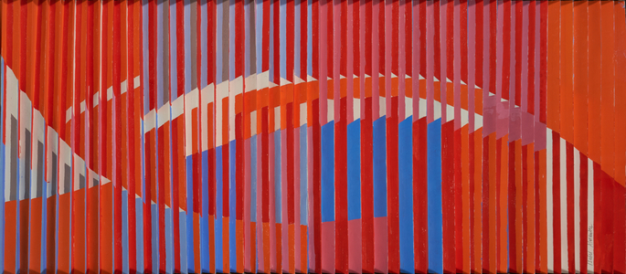 Moving image 2, c.1968 (pencil & w/c on paper)