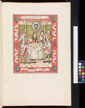 Monuments and epitaphs in the churches of Normandy Champagne and Bourgogne, c.1700 (drawing)