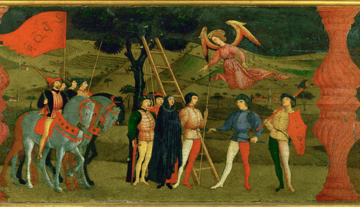 The Desecration of the Host (distemper on wood)