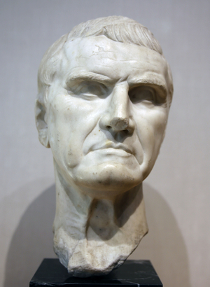 Bust of Marcus Licinius Crassus (marble)