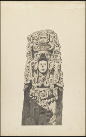 A collection of Waldeck's original artwork of Mesoamerica, Box 12 of 22, 1831 (print)