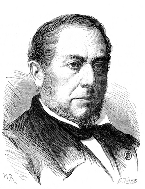 Edmond Pelouze, 1869 (engraving)