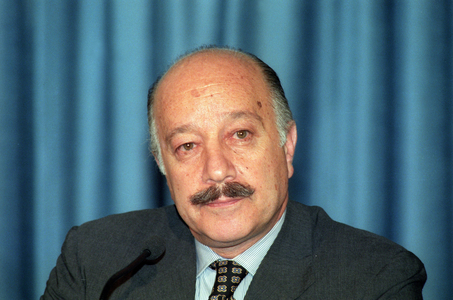 Foreign Minister Emre Gönensay (Turkey) in Bonn; 1996, Bonn, Politics; Portrait, People ..., 1996 (photo)