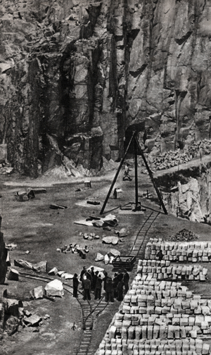 Mathausen concentration camp, 1945