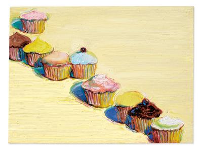 Nine Cupcakes, 2009 (oil on canvas)