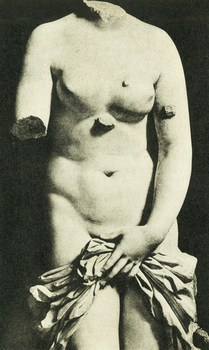 Museo, La Venere Siracusana, Credesi del III secolo AC (b/w photo)