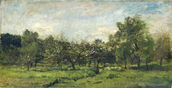 Orchard, 1865 (oil on canvas)
