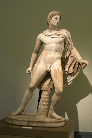 Roman art: Farnese Collection - Warrior so-called Protesilaus - Archaeological National museum - MANN, Naples, Italy
