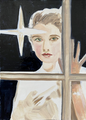 Norma, 2023 (oil on paper)