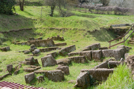Crocifisso nel tufo necropolis, Orvieto, Umbria, Italy   (photo)