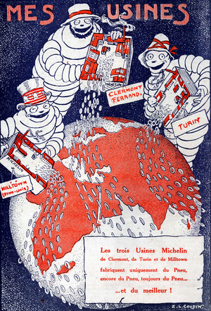 The three Michelin factories