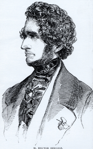 Hector Berlioz  portrait