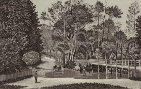 Newbury: Sandleford Water (litho)