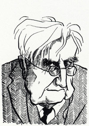 Ralph Vaughan Williams - caricature