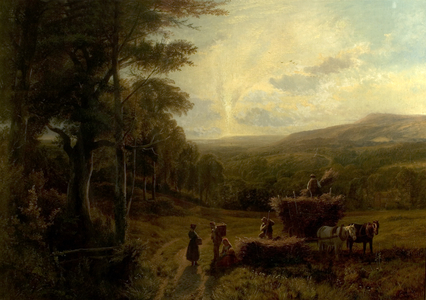 Near Haslemere, Surrey (oil on canvas)